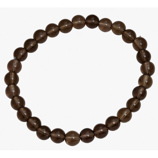 اسوارة سموكي كوارتز طبيعي Smoky quartz